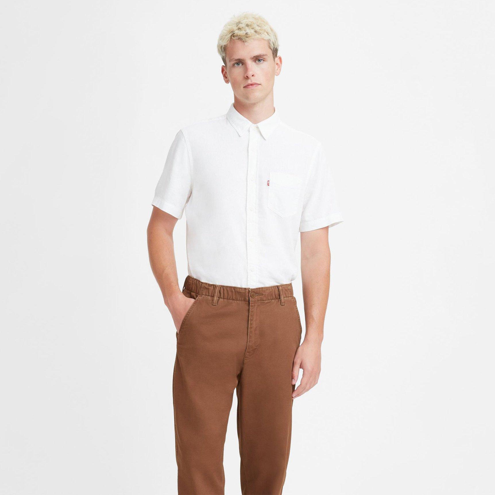 Image of Hemd, Kurzarm Herren Weiss XL