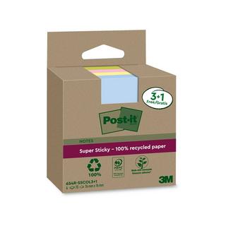 Post it Note adesivi Super Sticky Recycling 