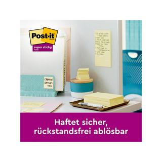 Post-It Notes adhésives Super Sticky Recycling 