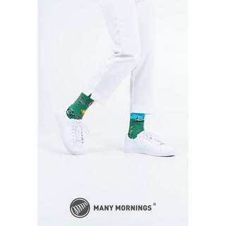 Many Mornings Golf Course Wadenlange Socken  