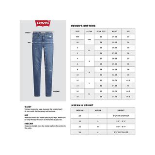 Levi's® 501 High Waist Straight Leg Jeans  