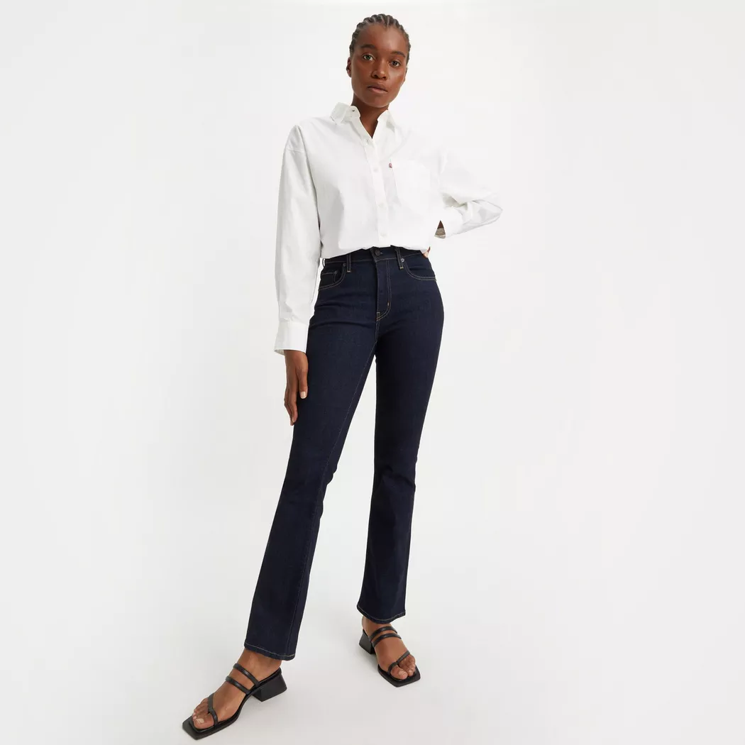 LEVI'S® Highwaist Jeans Bootcut Fit 725 dunkelblau   31/L32 damen