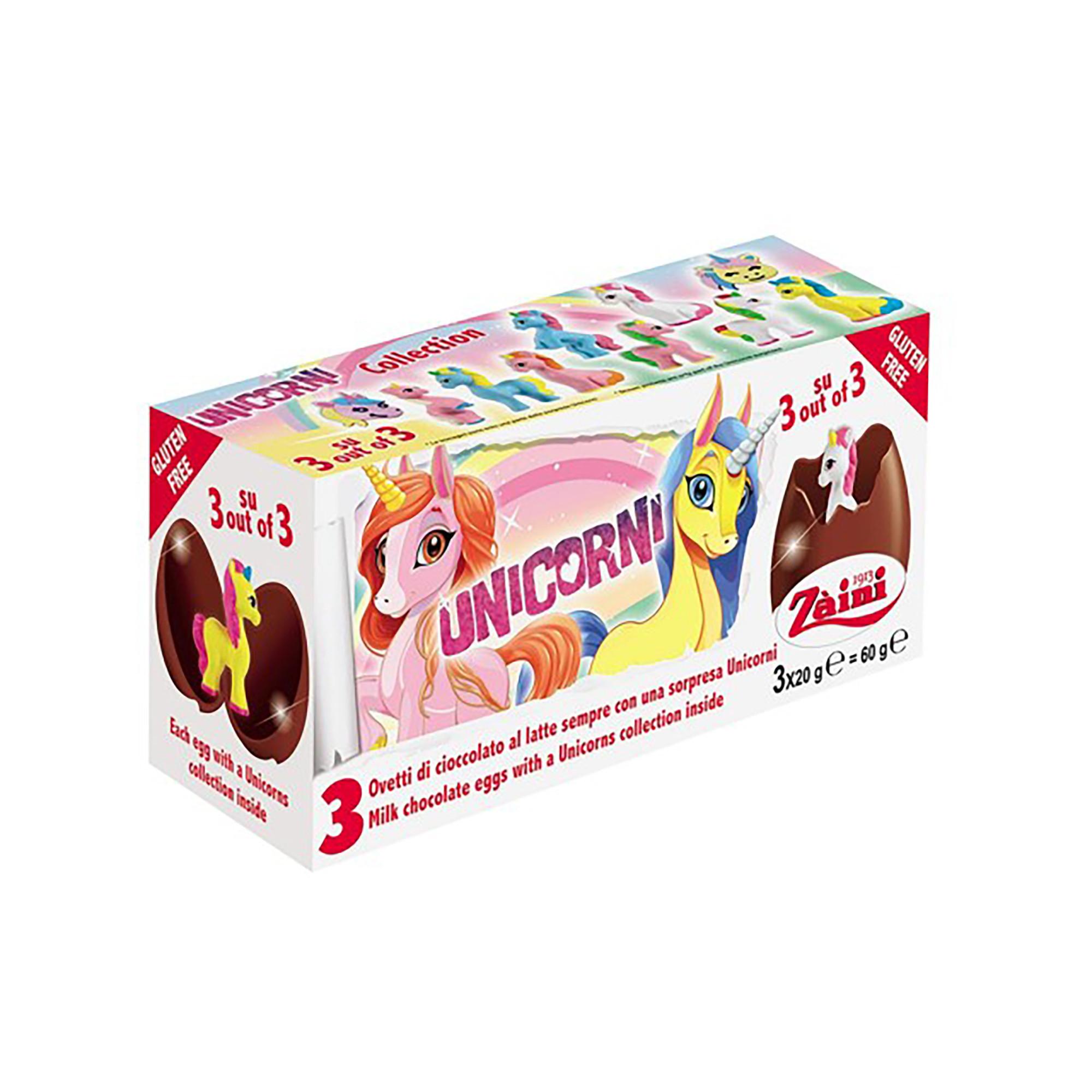 Image of Schokoeier Überraschung Unicorns Unisex 60g