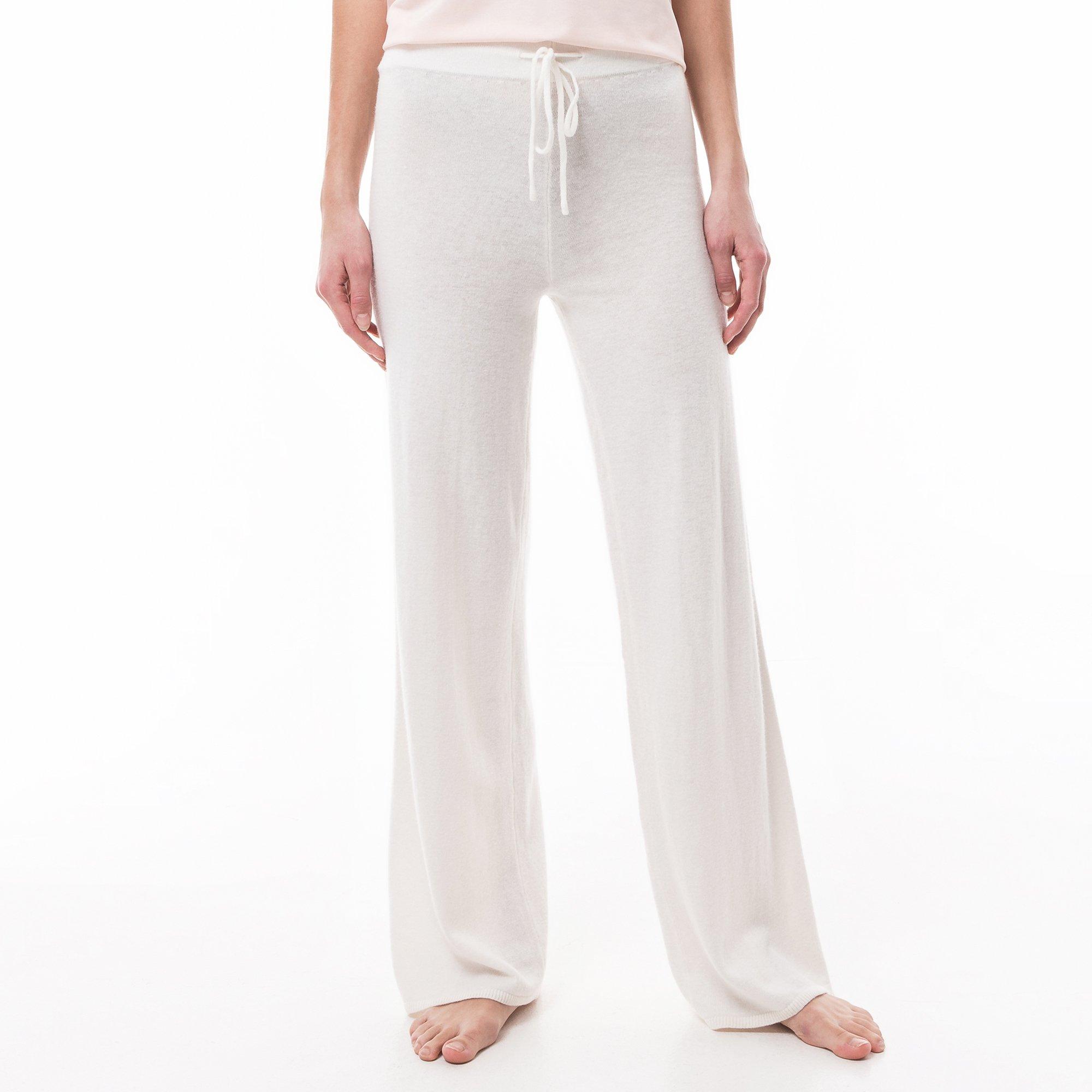 Image of Lange Hose, Loose Fit Damen Ecru XS