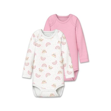 Name It Lot de 2 bodys manches longues  