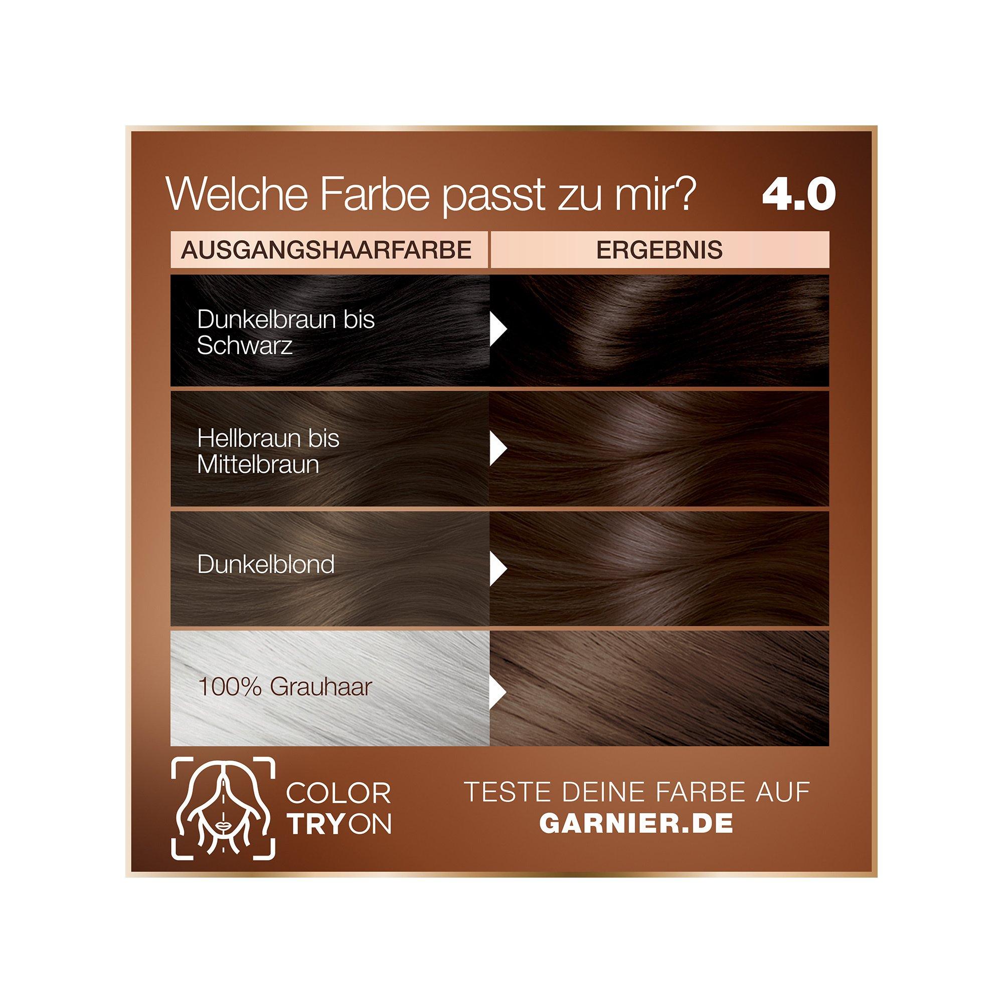 GARNIER GOOD GOOD 3.0 Dark Chocolate Brown Dauerhafte Haarfarbe  