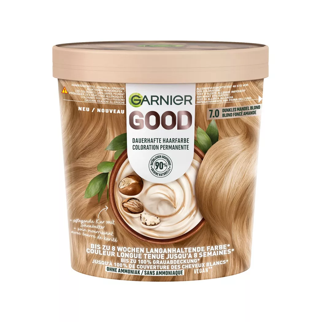 Garnier - Dauerhafte Haarfarbe, 1 Stück, . Dunkles Mandel Blond