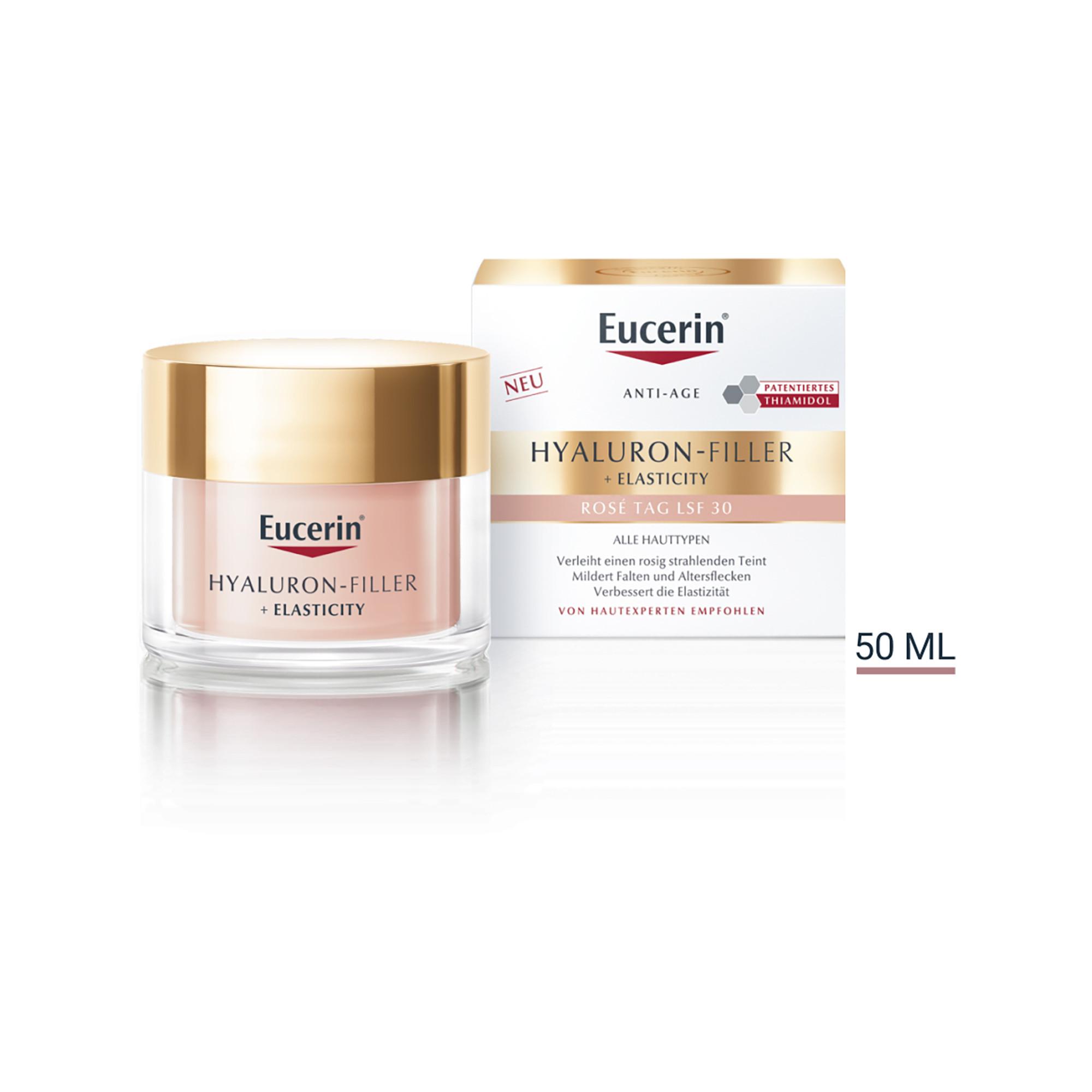 Eucerin  Hyaluron-Filler + Elasticity Soin de Jour Rose SPF 30  