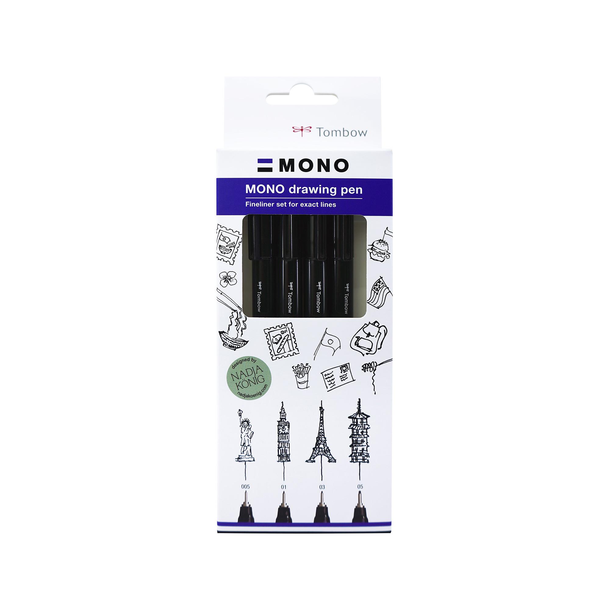 Tombow Fineliner Set MONO Bold 