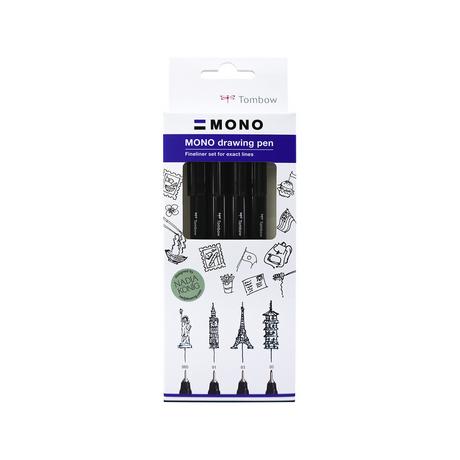 Tombow Fineliner Set MONO Bold 