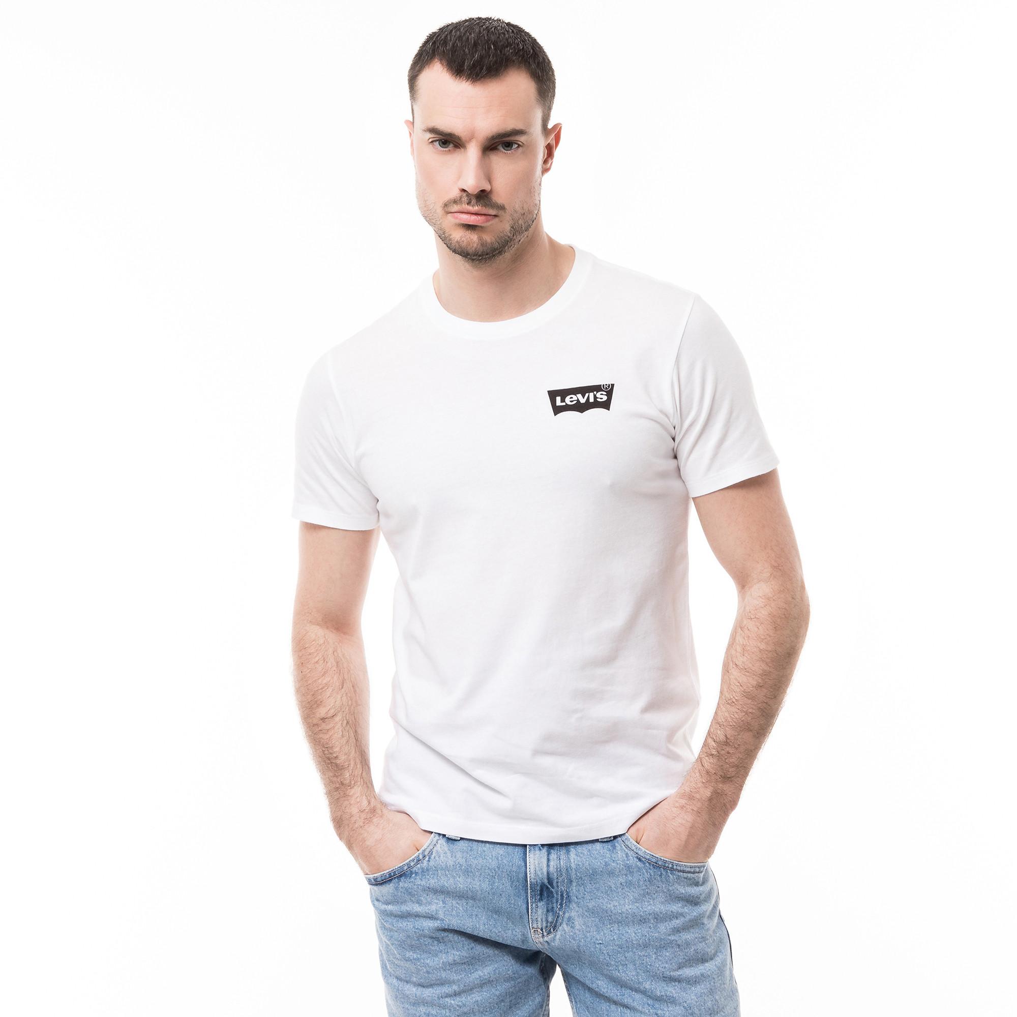 Levi's® GRAPHIC CREWNECK TEE WHITES T-Shirt 