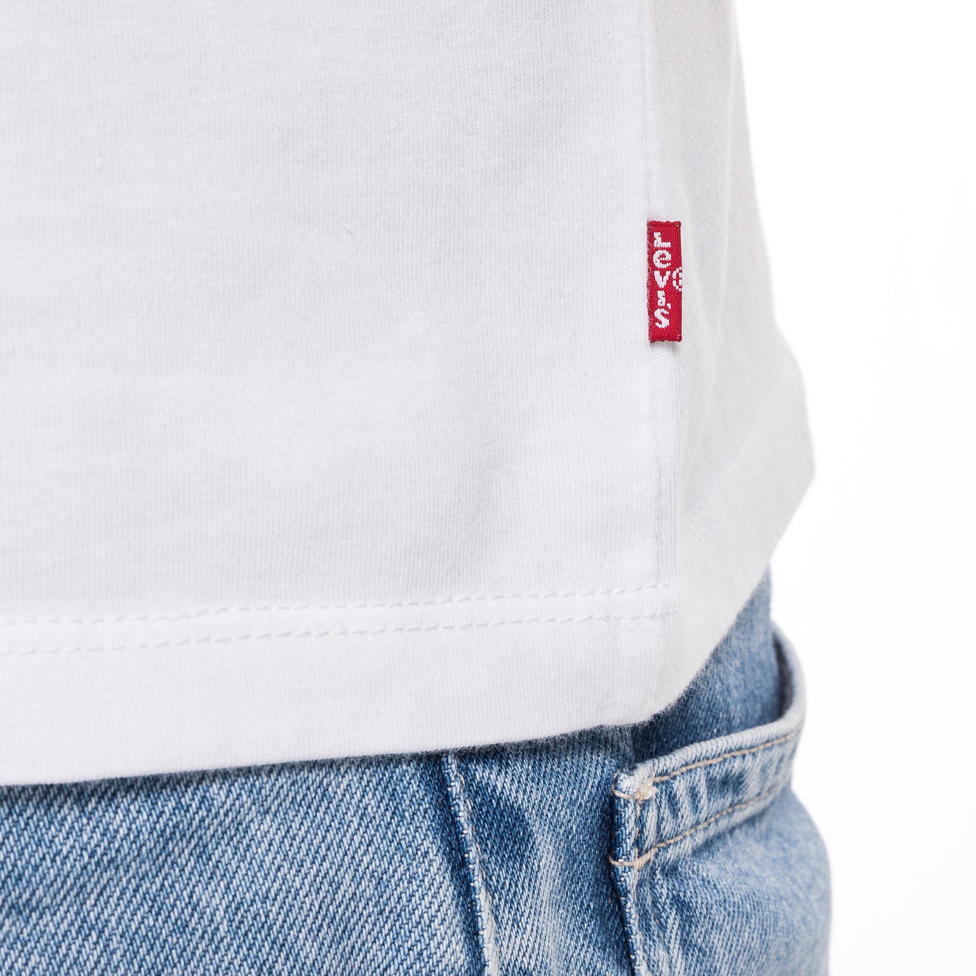 Levi's® GRAPHIC CREWNECK TEE WHITES T-Shirt 