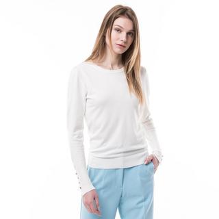 Manor Woman Pull Col Rond Manches Longues  