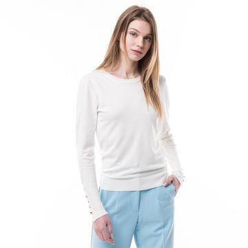 Pull, col rond, manches longues