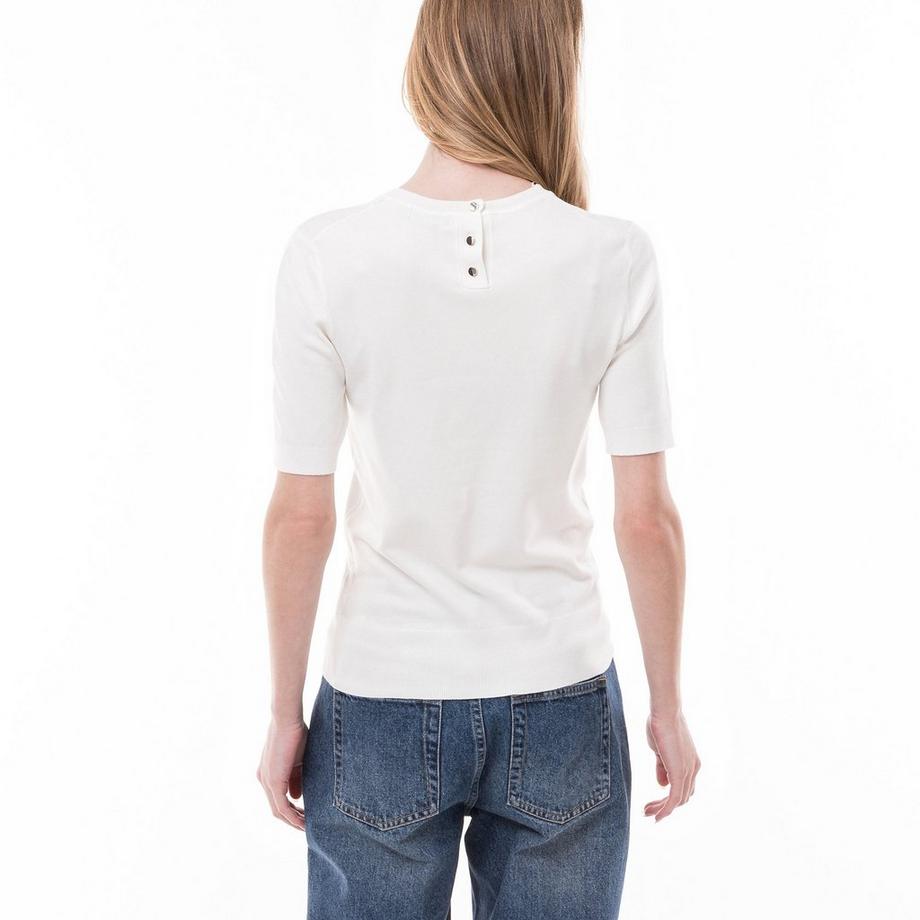 Manor Woman Kurzarm Rundhals Pullover  