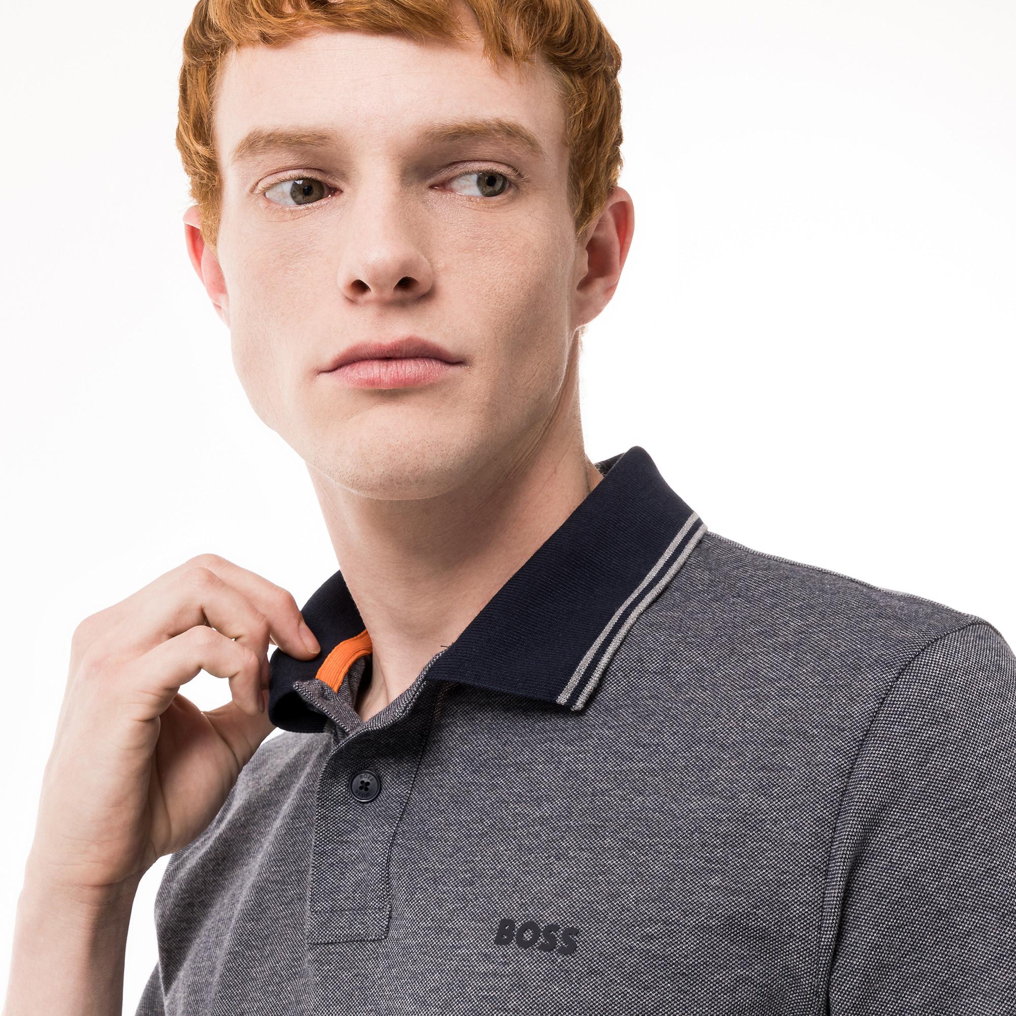BOSS ORANGE Polo Manches Courtes  