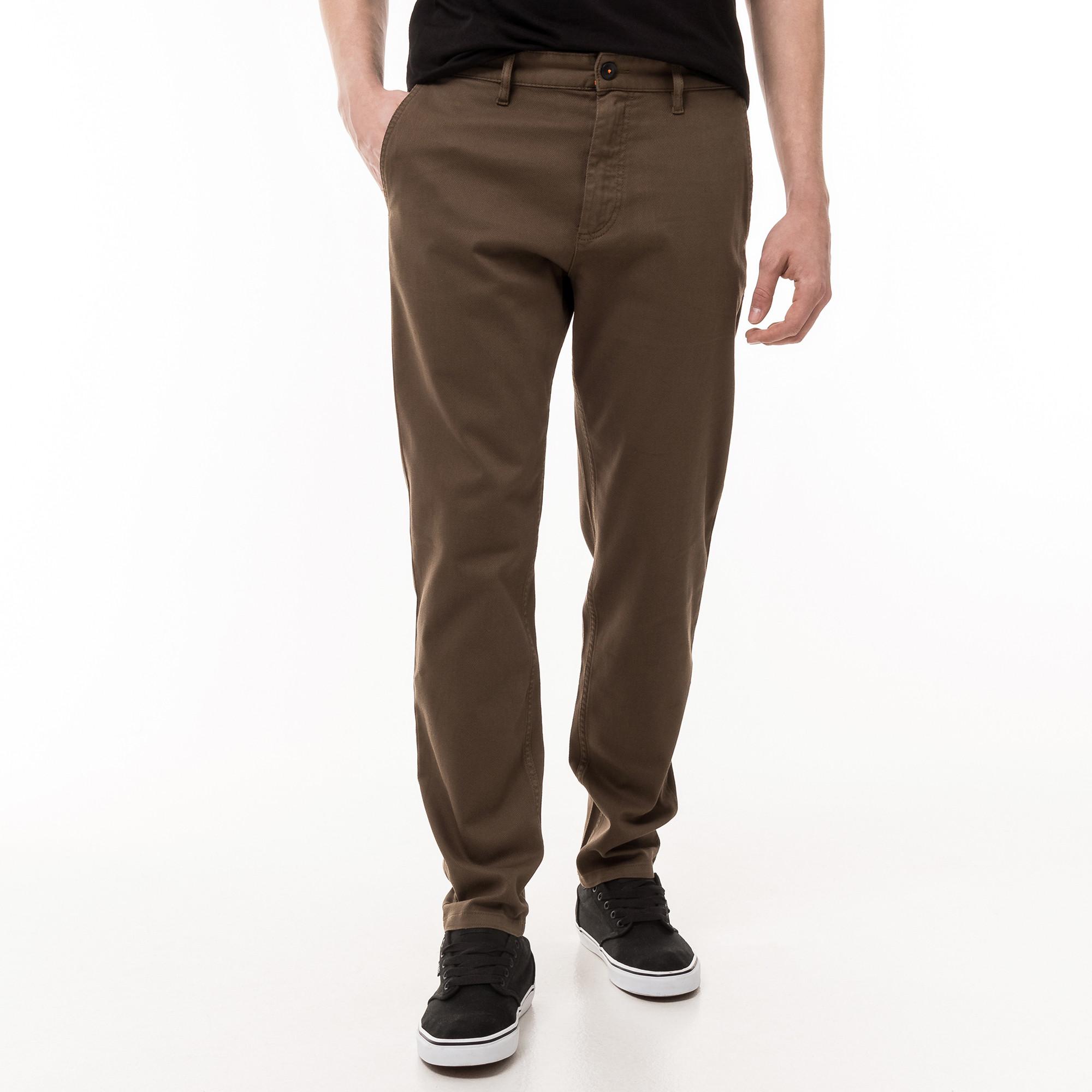 Image of Chinohose, Tapered Fit Herren Grün W31