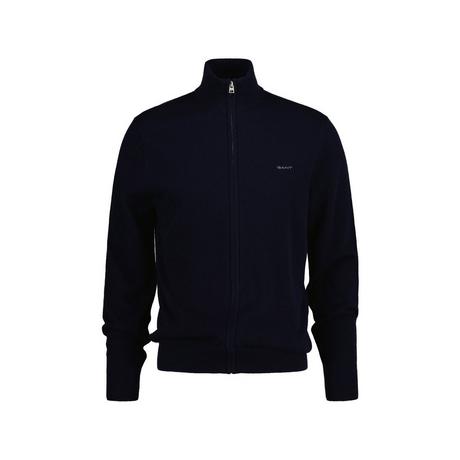 GANT Cardigan Full Zip Misto Lana d'Agnello  