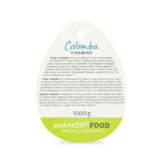 Manor Food  Colomba Tiramisu 