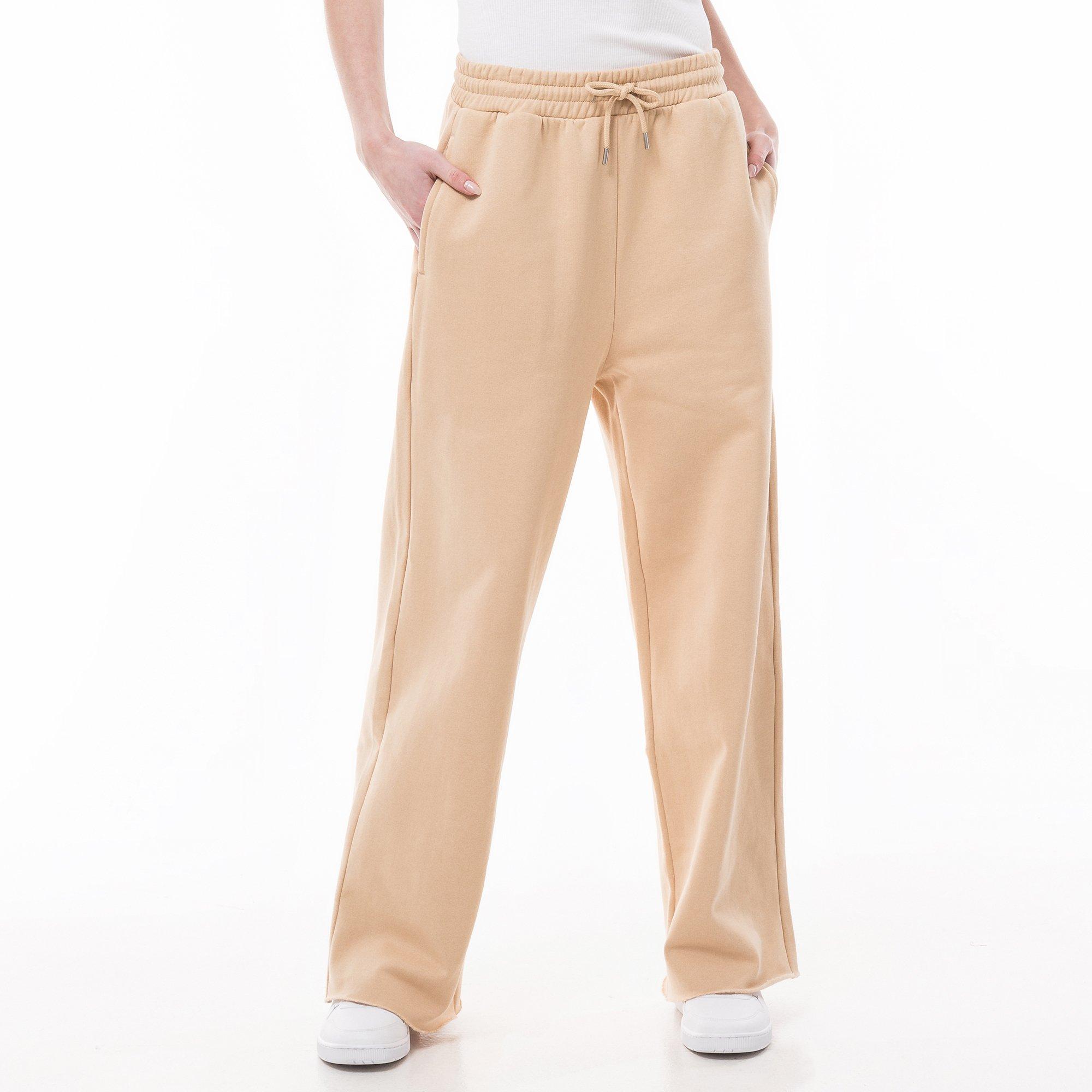 Image of Lange Hose, Loose Fit Damen Sand XL