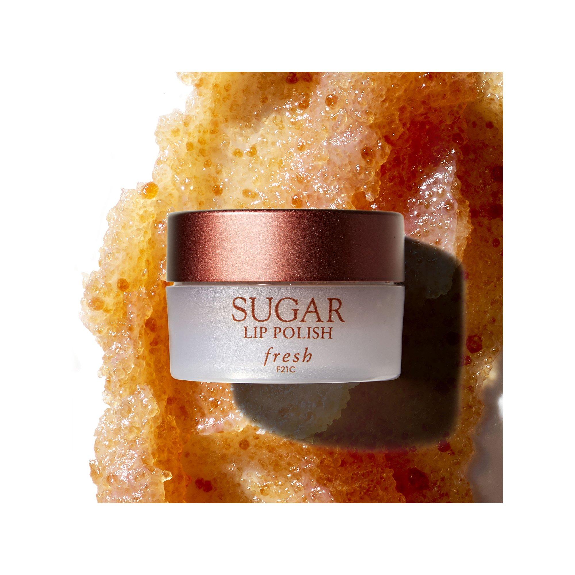 Fresh  Sugar Lip Polish - Lippenpeeling Mit Braunem Rohrzucker 