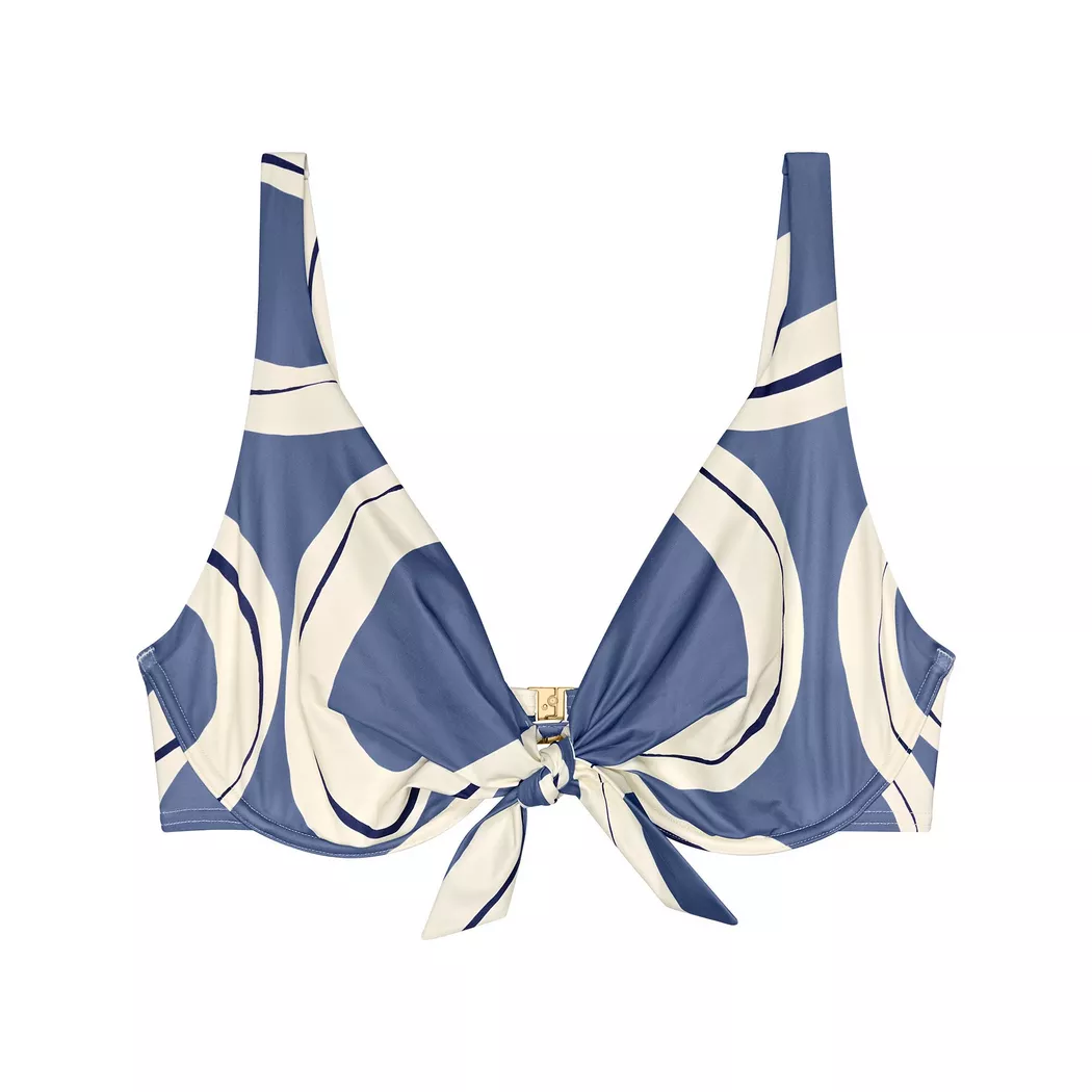 Triumph - Bikini Oberteil, für Damen, Blau, Größe 38C