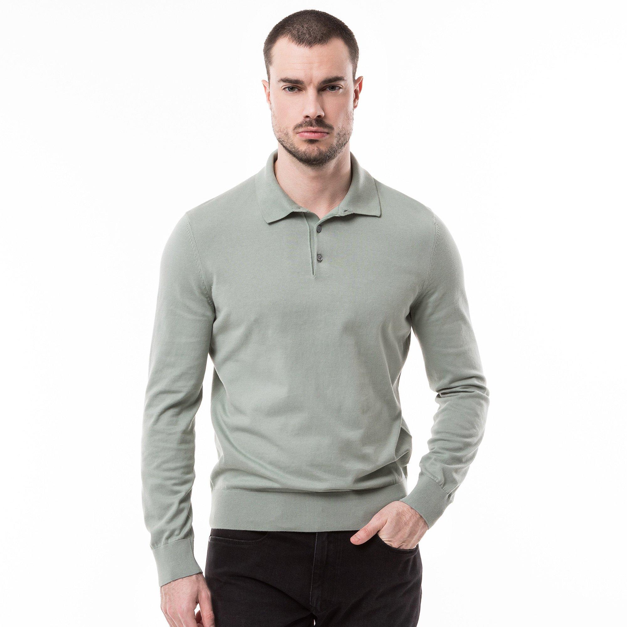 Image of Pullover Herren Hellgrün L