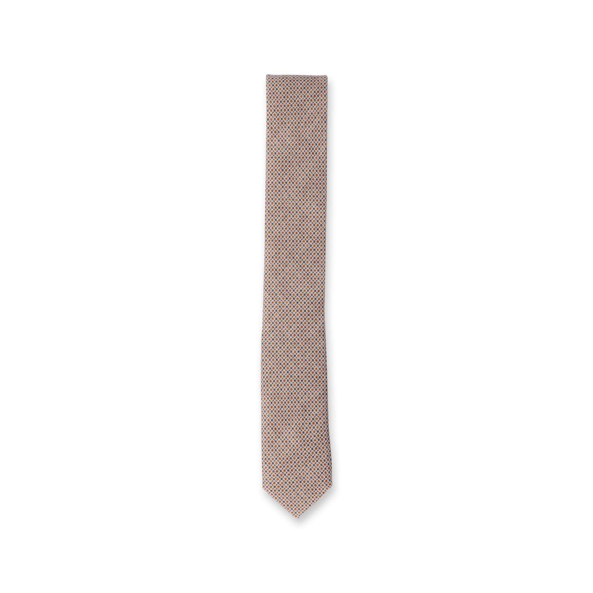 BOSS BLACK H-TIE 6 cm Gemusterte Krawatte  
