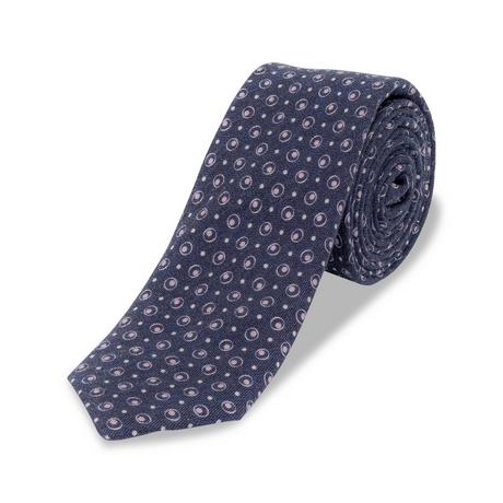 BOSS BLACK H-TIE 6 cm Gemusterte Krawatte  