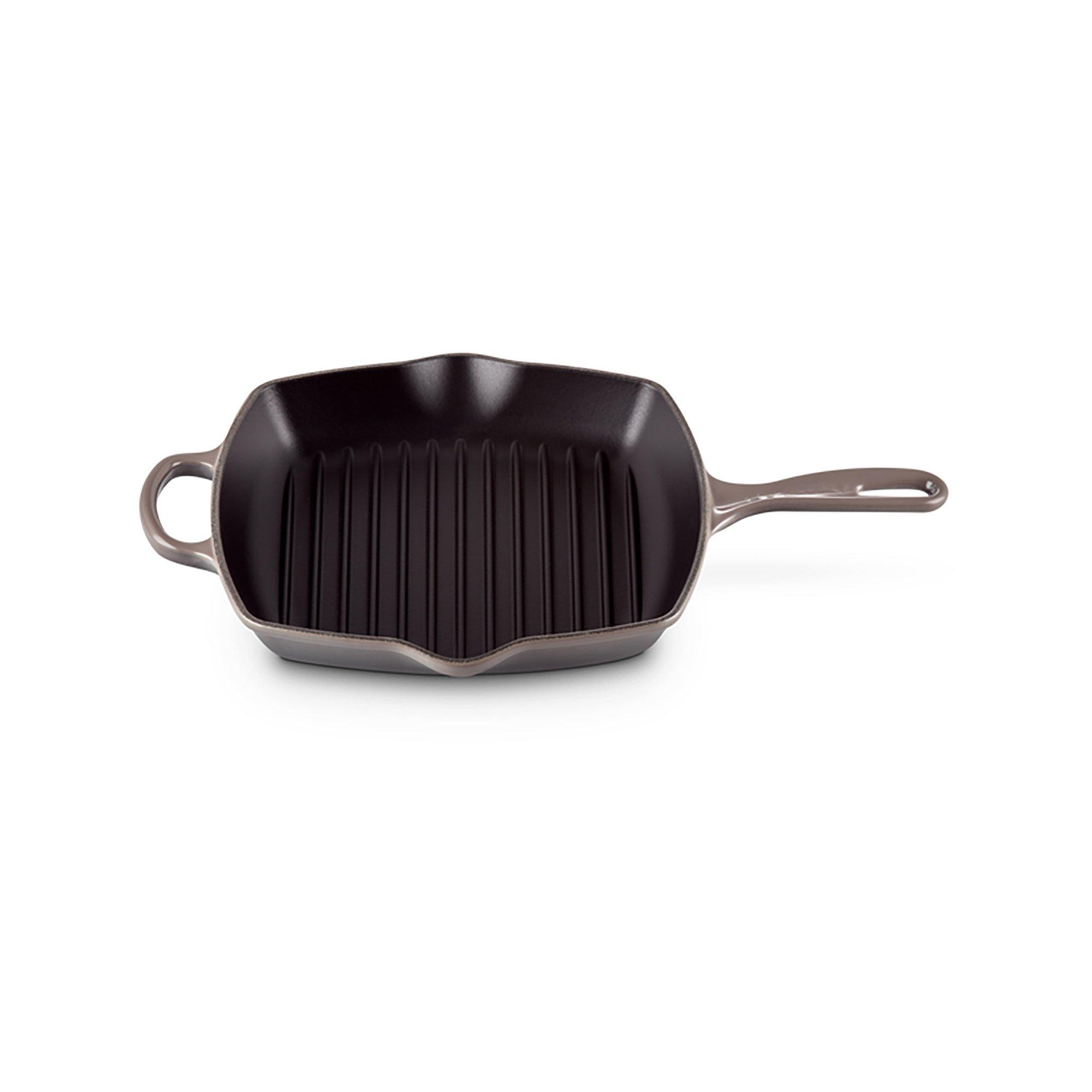 LE CREUSET Poêle à griller Signature, Flint 
