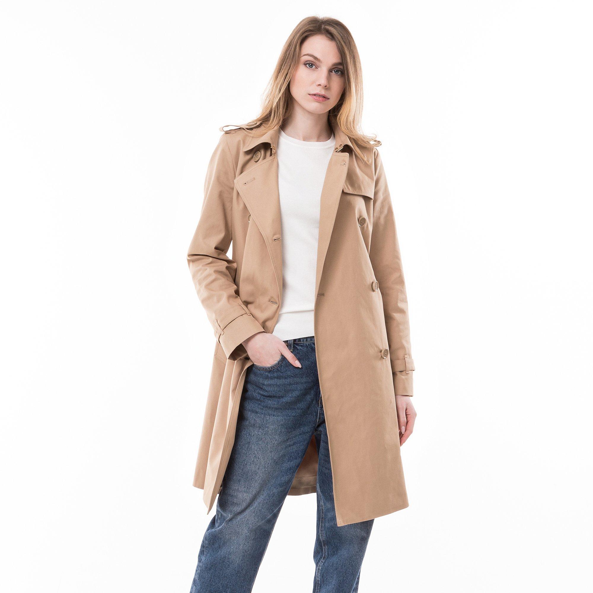 Image of Trenchcoat Damen Sand 34