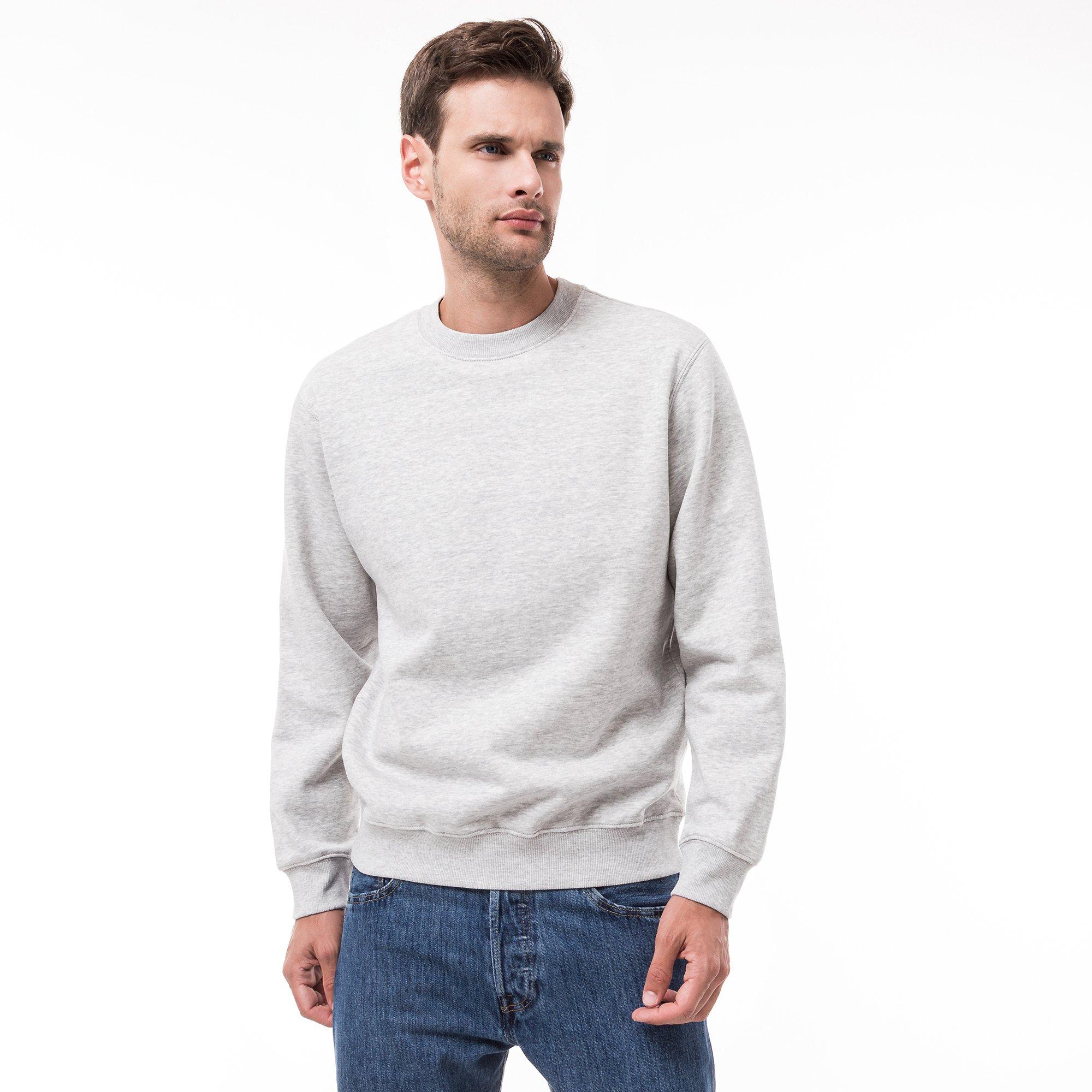Image of Sweatshirt Herren Grau Melange L