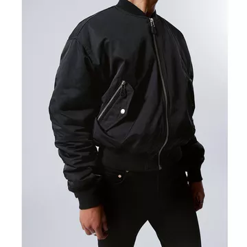 Blouson d'aviateur avec boutons