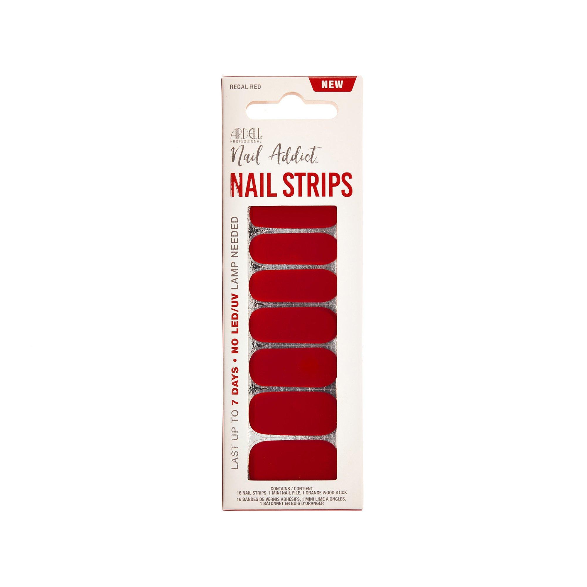 ARDELL  Nail Strips Regal Red 