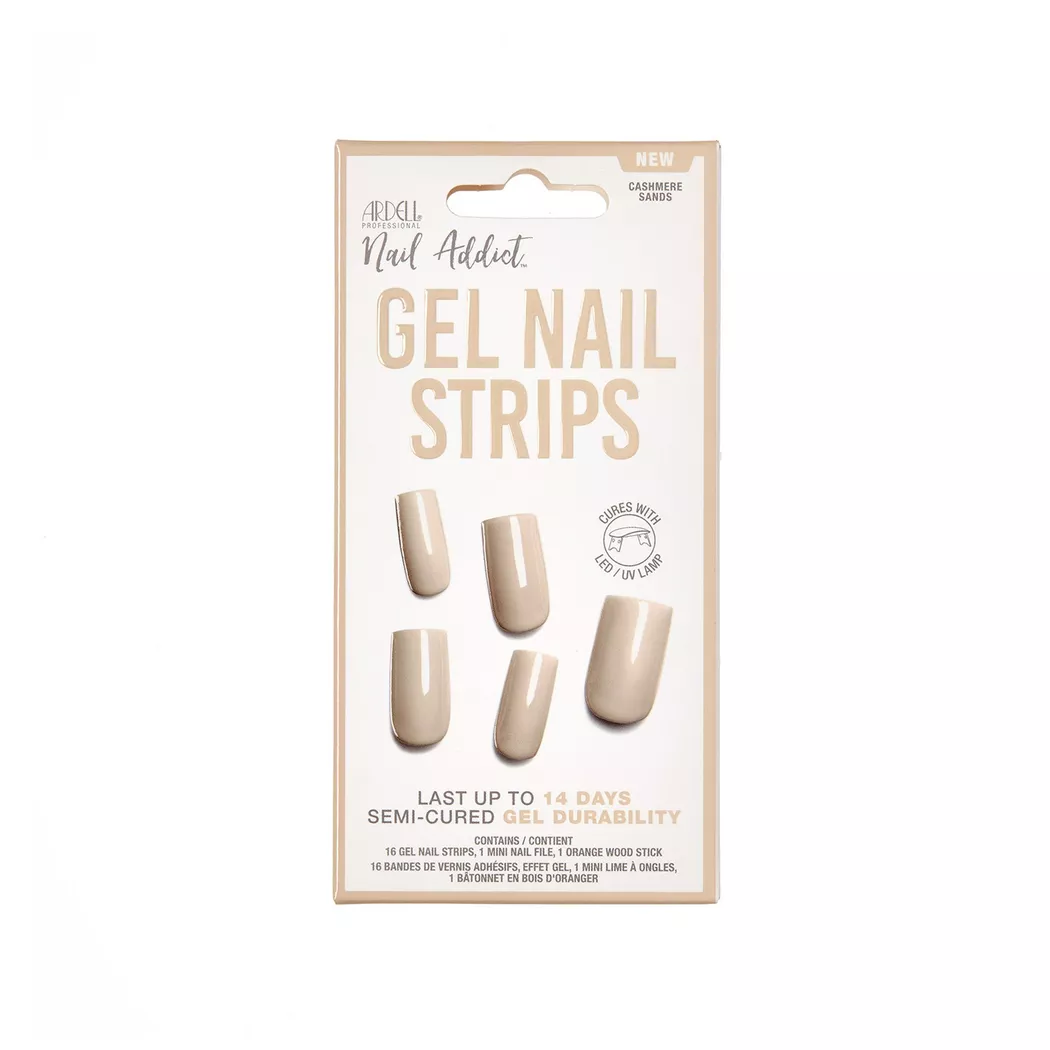 Ardell - Gel Nail Strips Cashmere Sands, Beige