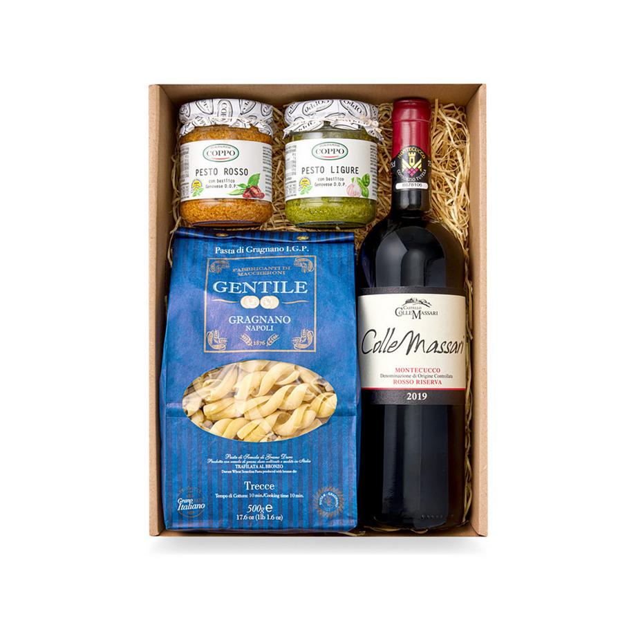 Panier cadeau Pâtes