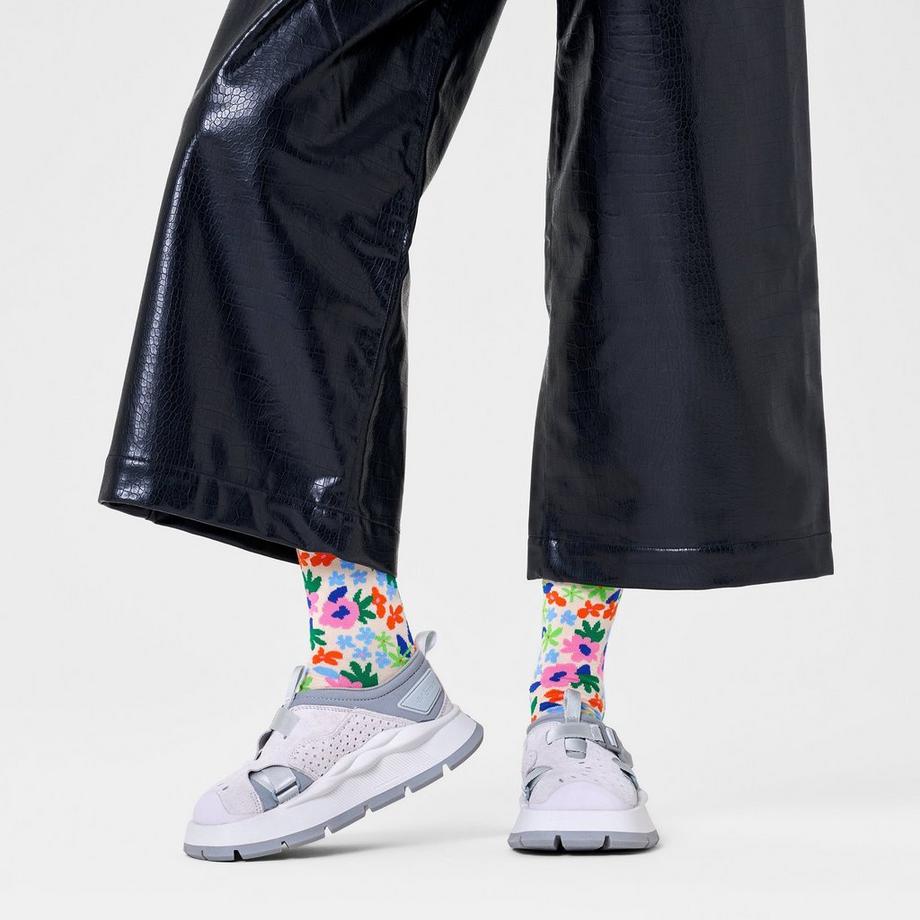 Happy Socks Flower Muster Socken  