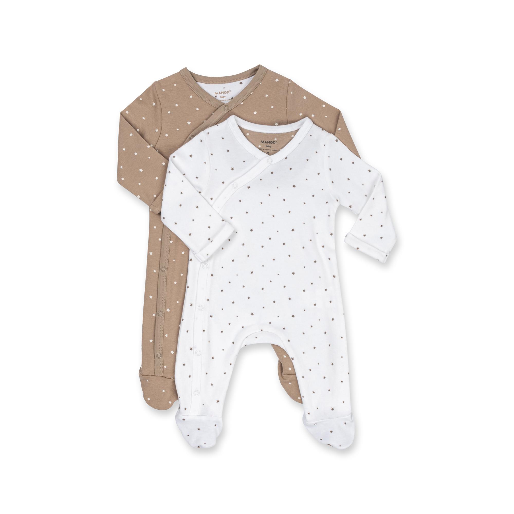 Manor Baby  Lot de 2 pyjamas, longs 