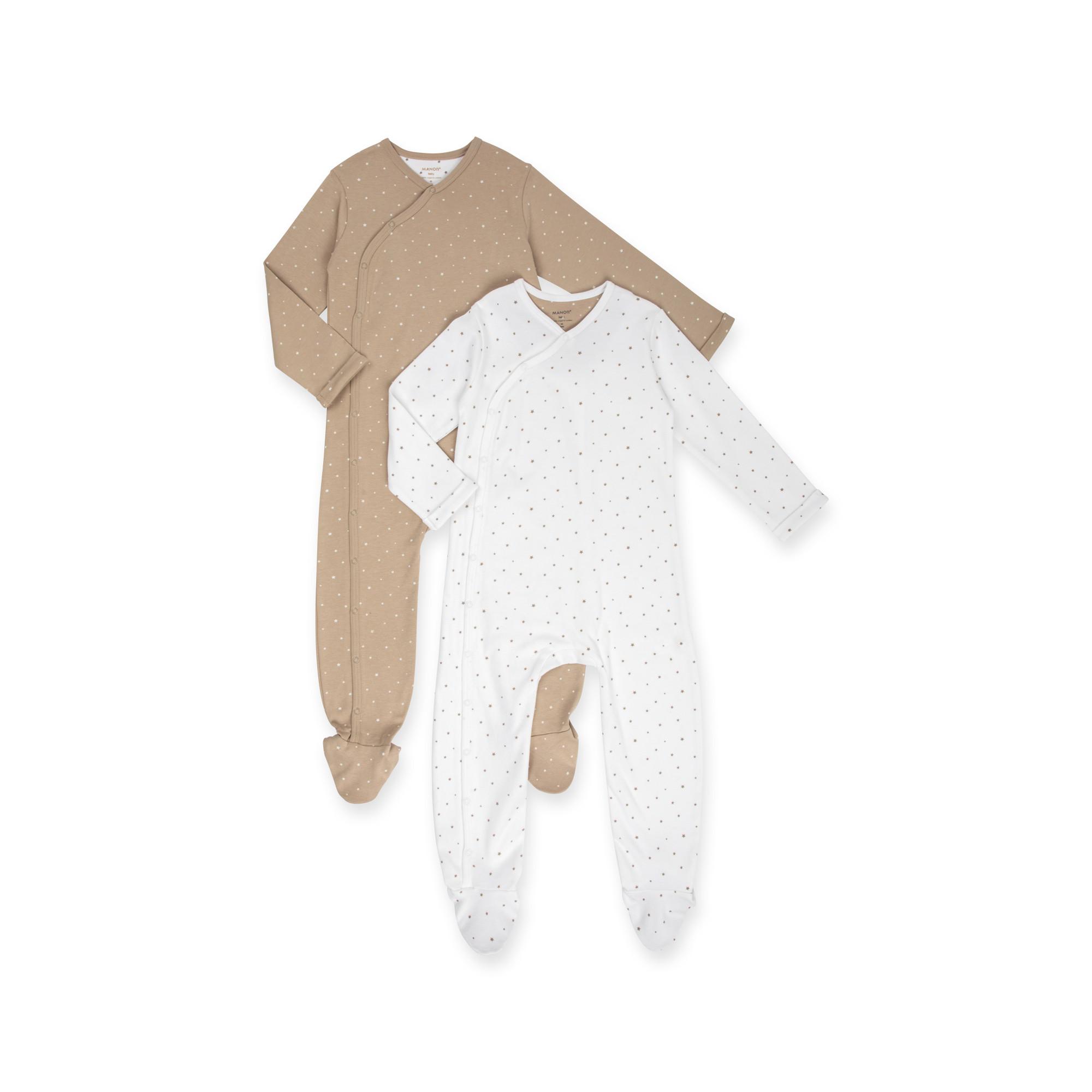 Manor Baby  Lot de 2 pyjamas, longs 