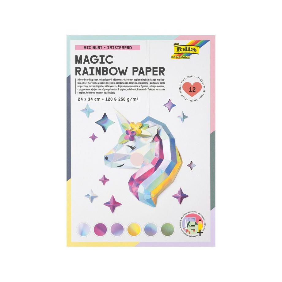 Folia Ruban adhésif washi Rainbow 