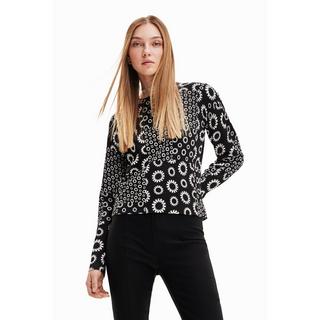 Desigual  Pullover, Slim Fit, langarm 