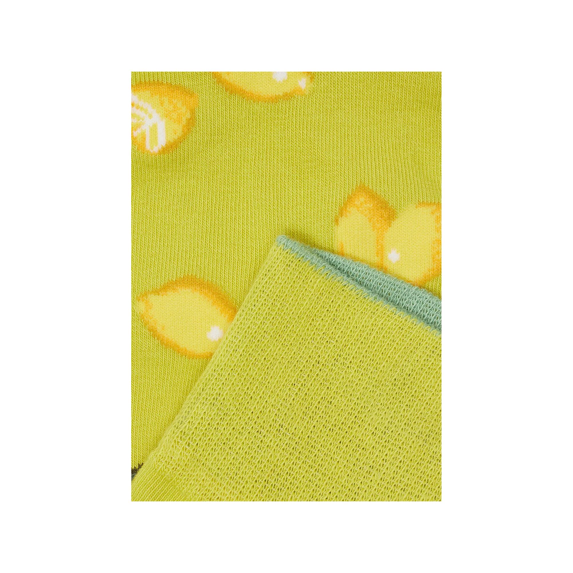 von Jungfeld Chaussettes de sport motif citron  