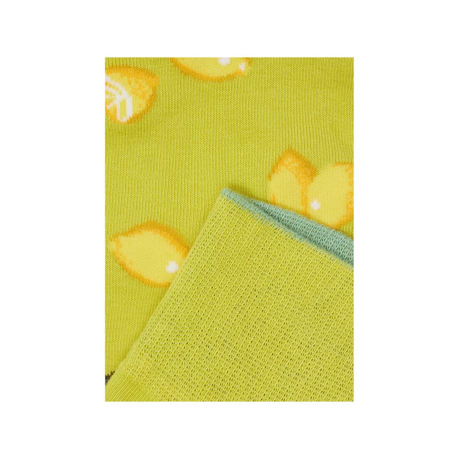 von Jungfeld Chaussettes Classiques Motif Citron  