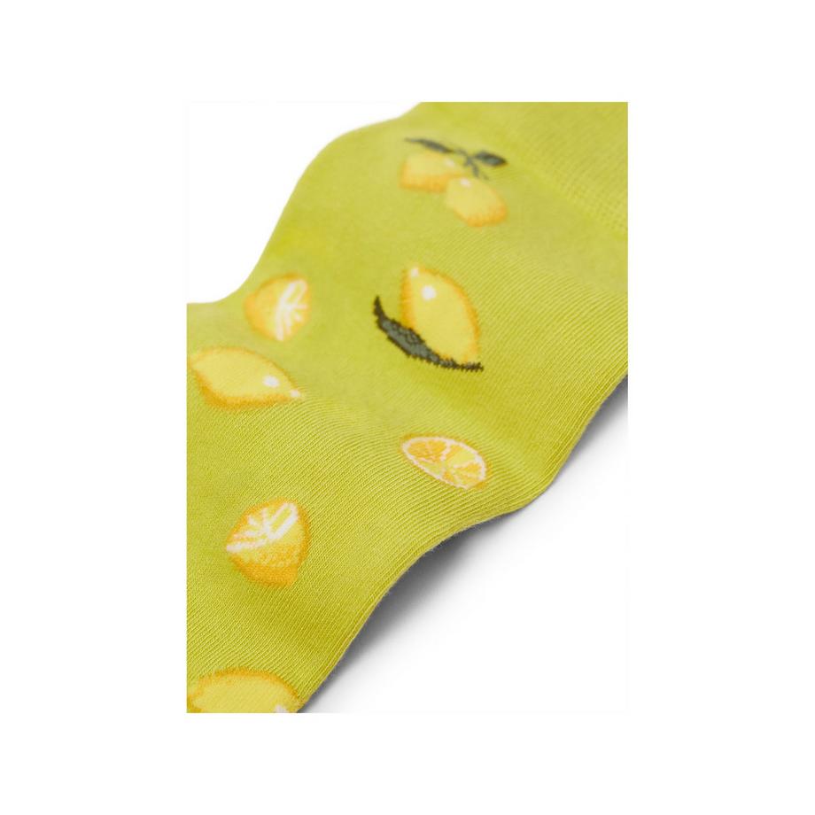 von Jungfeld Chaussettes Classiques Motif Citron  