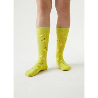 von Jungfeld Chaussettes de sport motif citron  