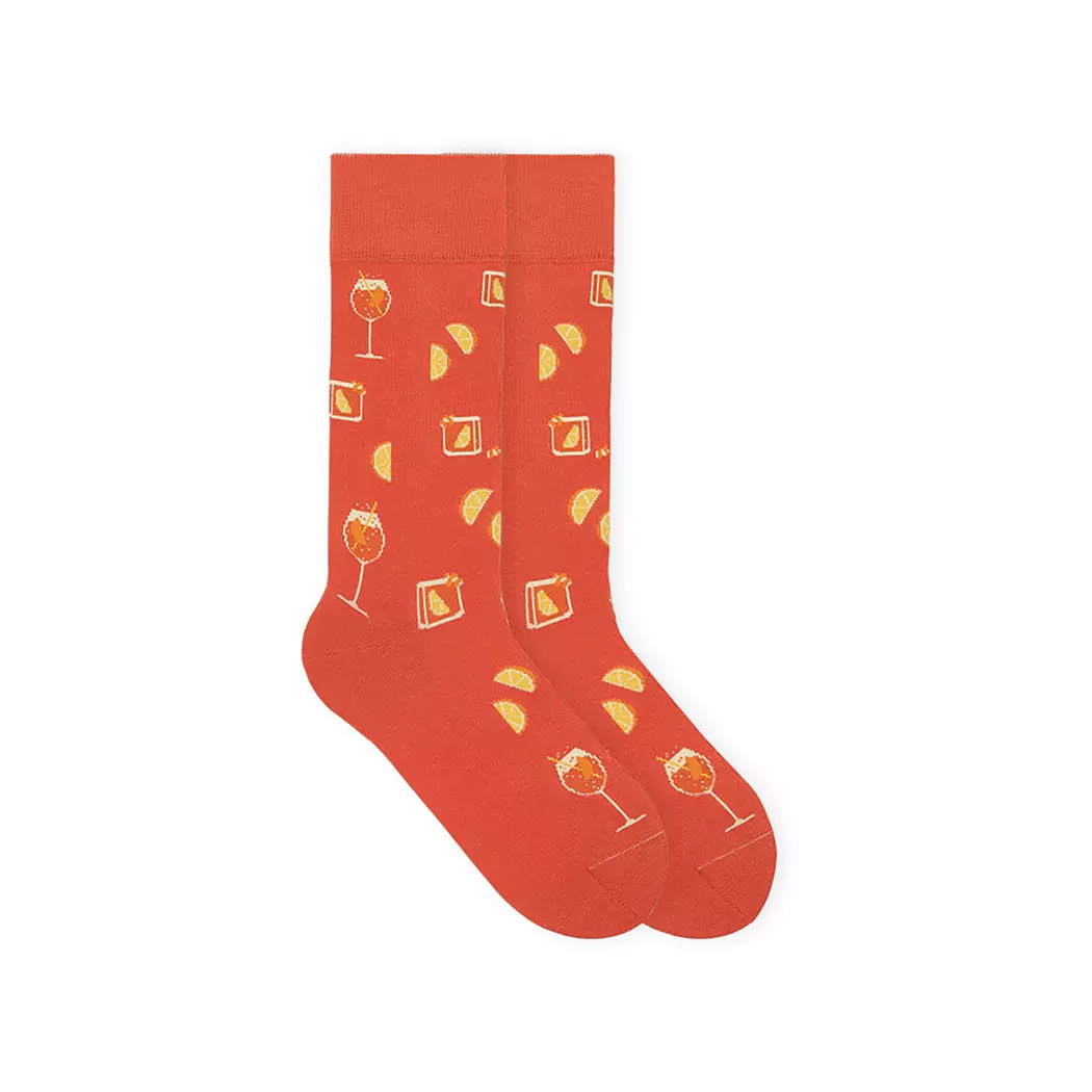 von Jungfeld - Socken, für Damen, Orange, Größe 35-38
