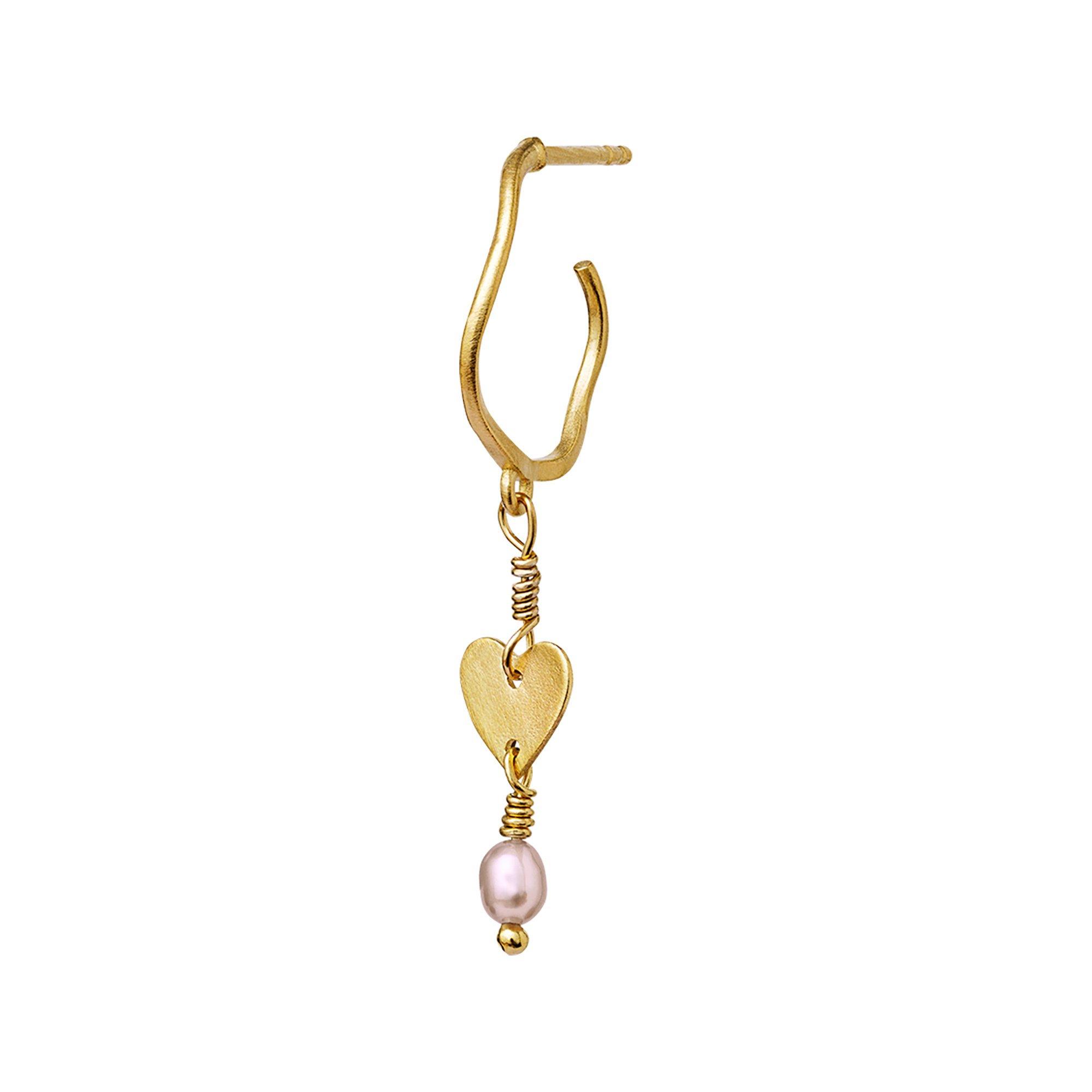 Maanesten Heart chakra Ohrringe 