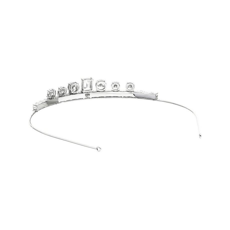 Chiara Ferragni Emerald Strass Tiara Haarband  