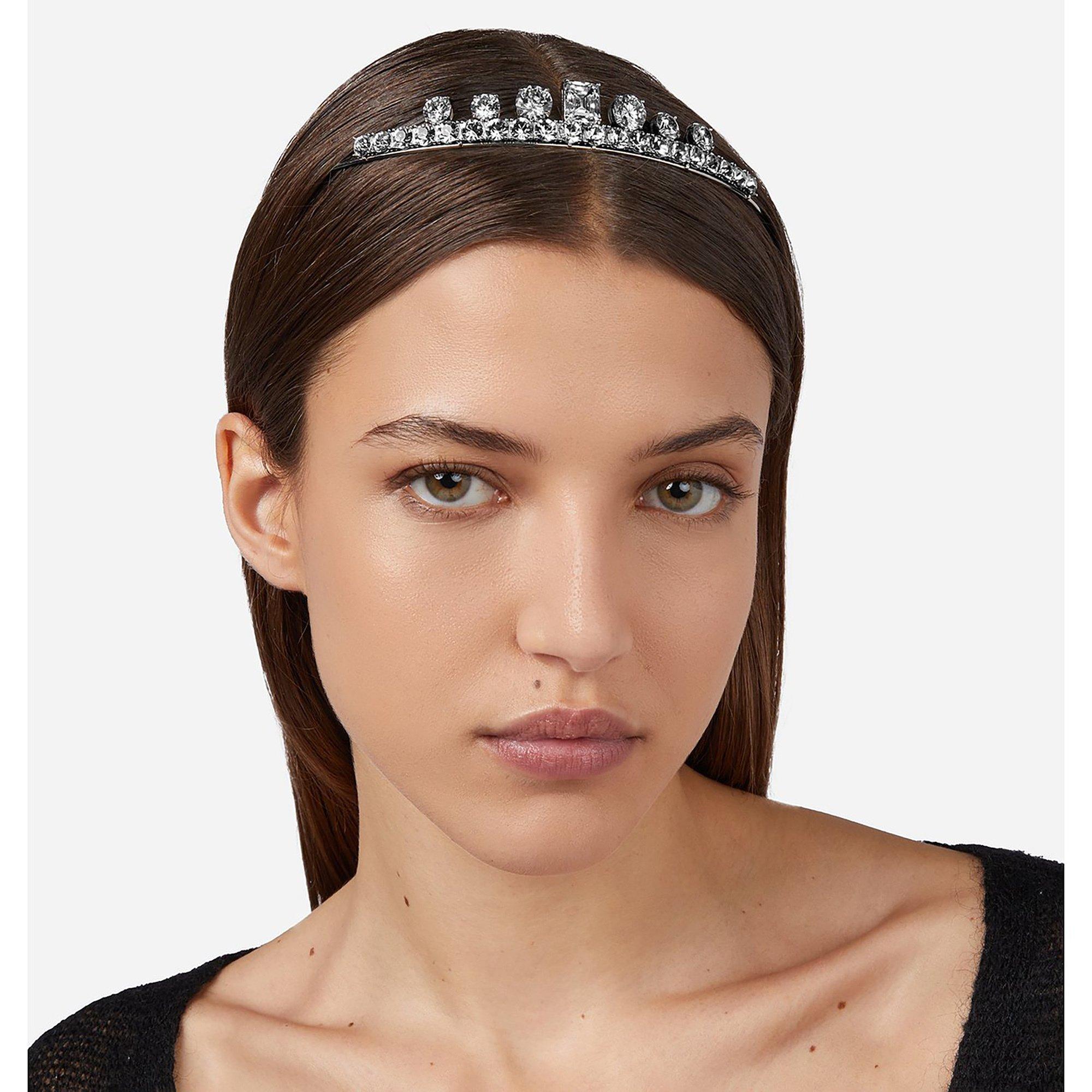 Chiara Ferragni Emerald Serre-tête Tiara Strass  