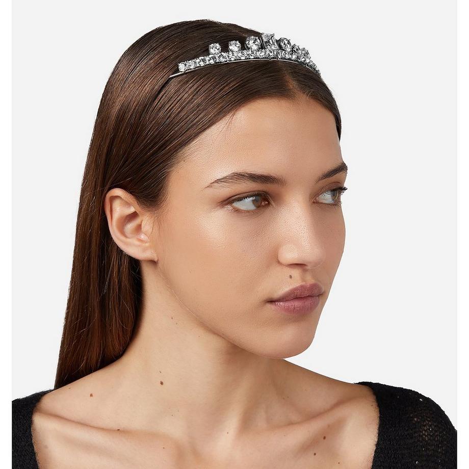 Chiara Ferragni Emerald Strass Tiara Haarband  